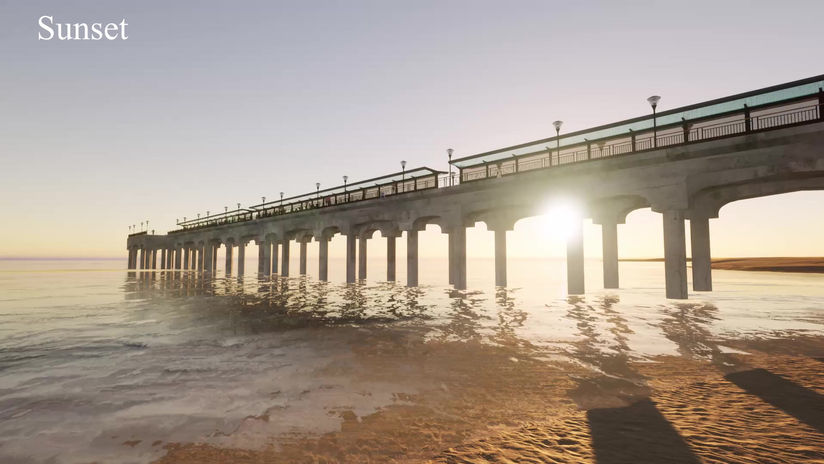 Boscombe pier 3d weather
